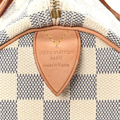 Louis Vuitton Damier Azur Speedy 30 6 of 10