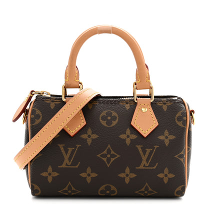 Louis Vuitton Monogram Nano Speedy Bandouliere 1 of 12