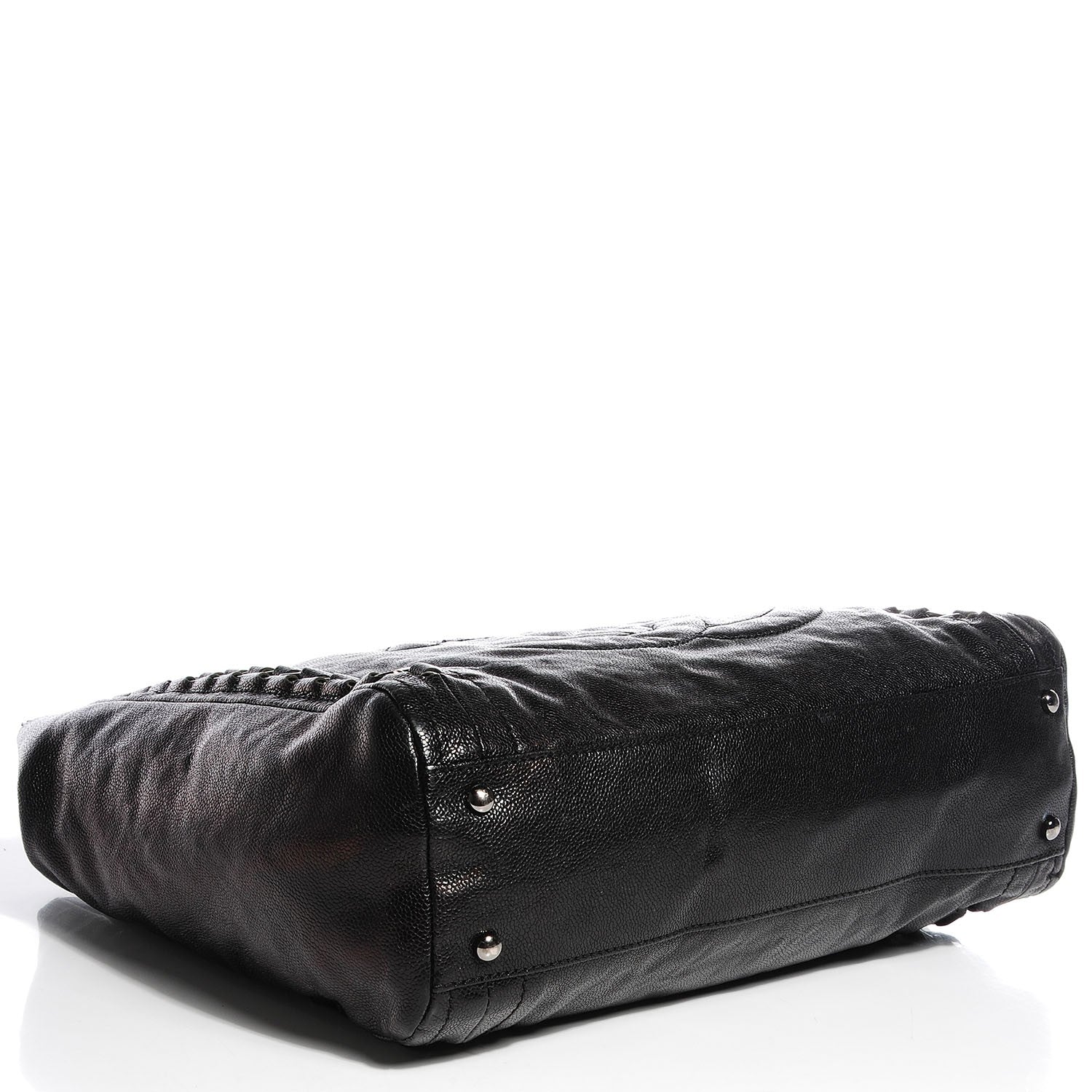 Chanel Glazed Caviar Modern Chain Tote Black 4 of 7