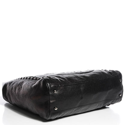 Chanel Glazed Caviar Modern Chain Tote Black 4 of 7