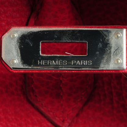 Hermes Buffle Skipper Birkin 35 Rouge Vif 12 of 28