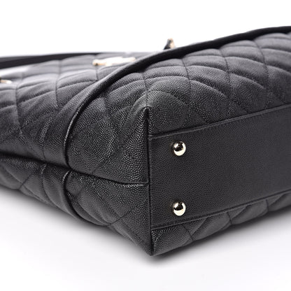 Chanel Caviar Quilted Rolled Up Tote Black 8 of 11