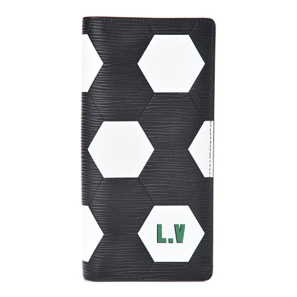 Louis Vuitton Epi World Cup Brazza Wallet Black 1 of 8