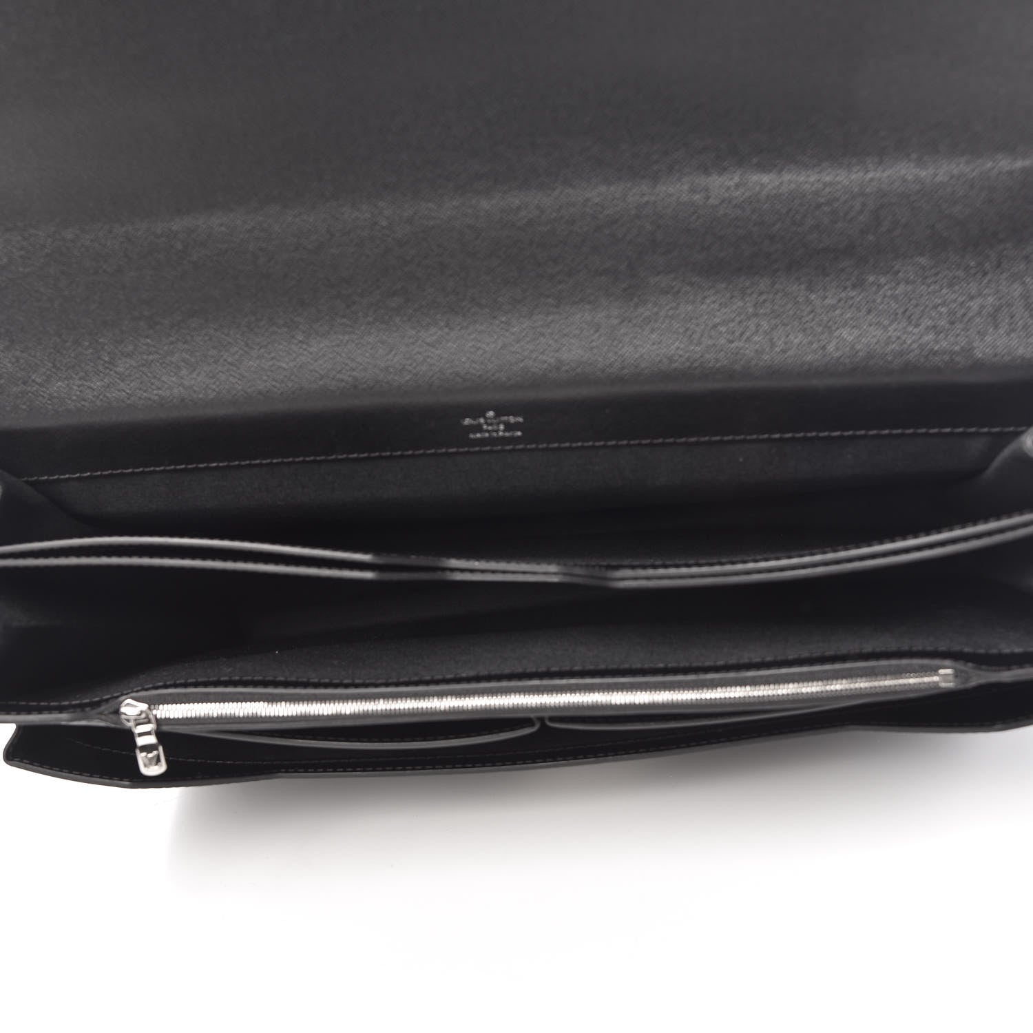 Louis Vuitton Epi Robusto 2 Compartment Briefcase Black 5 of 9