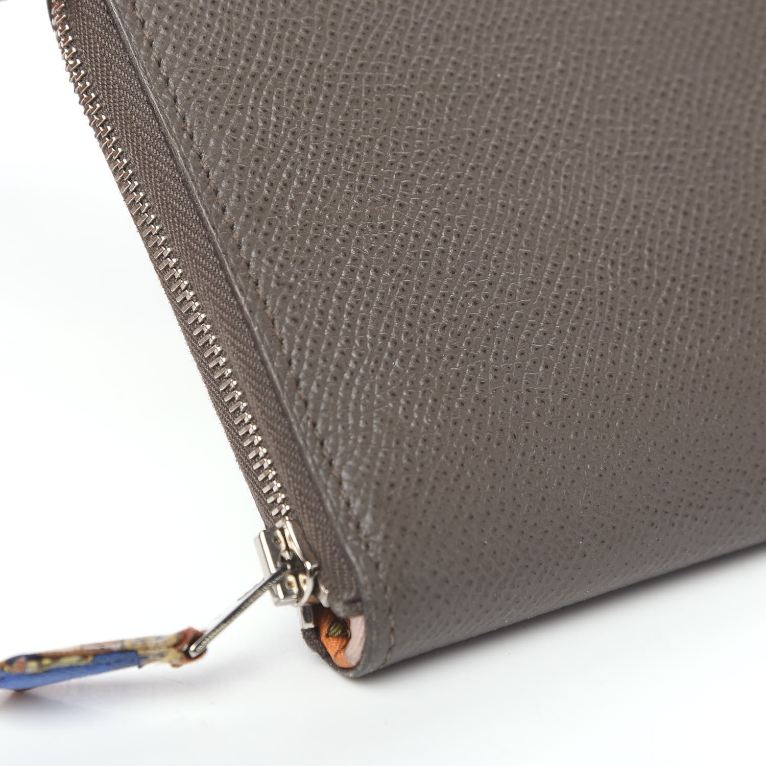 Hermes Epsom Silk'in Wallet Etain 5 of 8