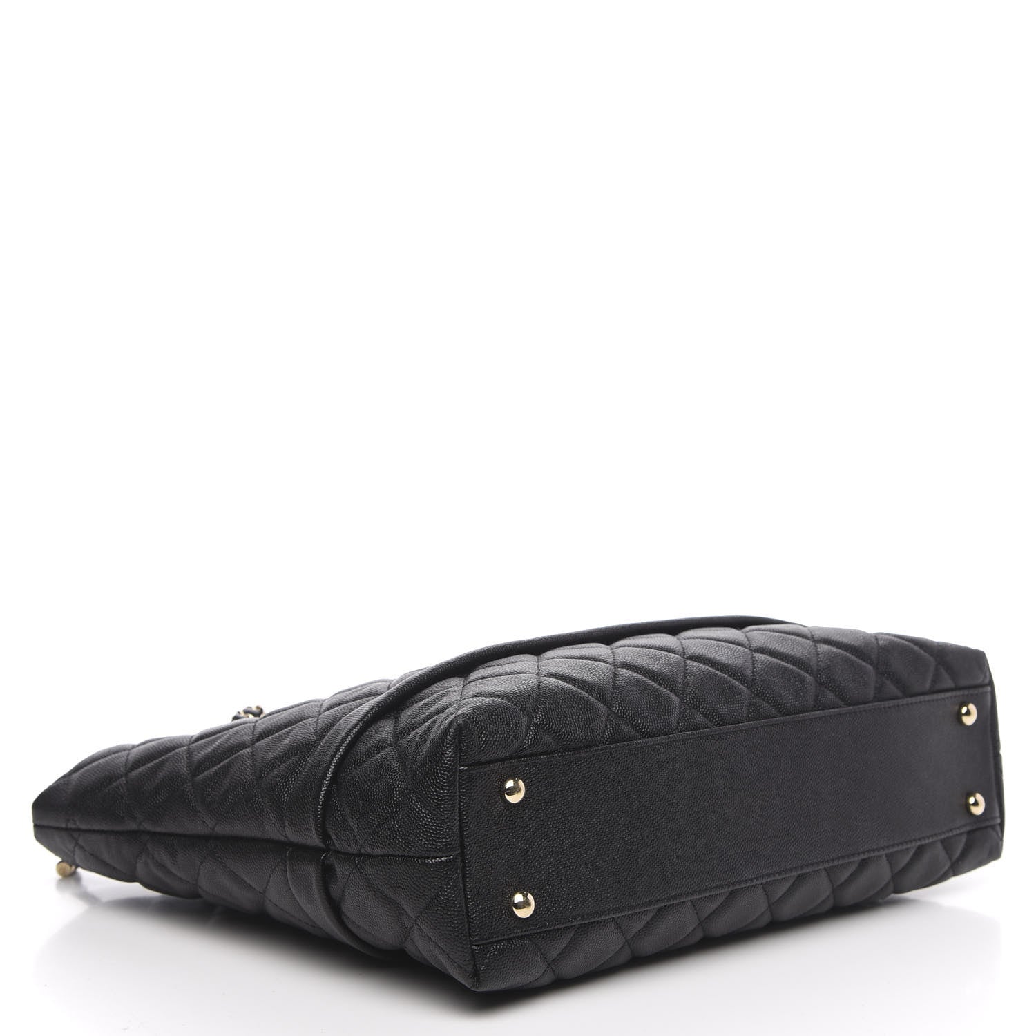 Chanel Caviar Quilted Rolled Up Tote Black 4 of 10