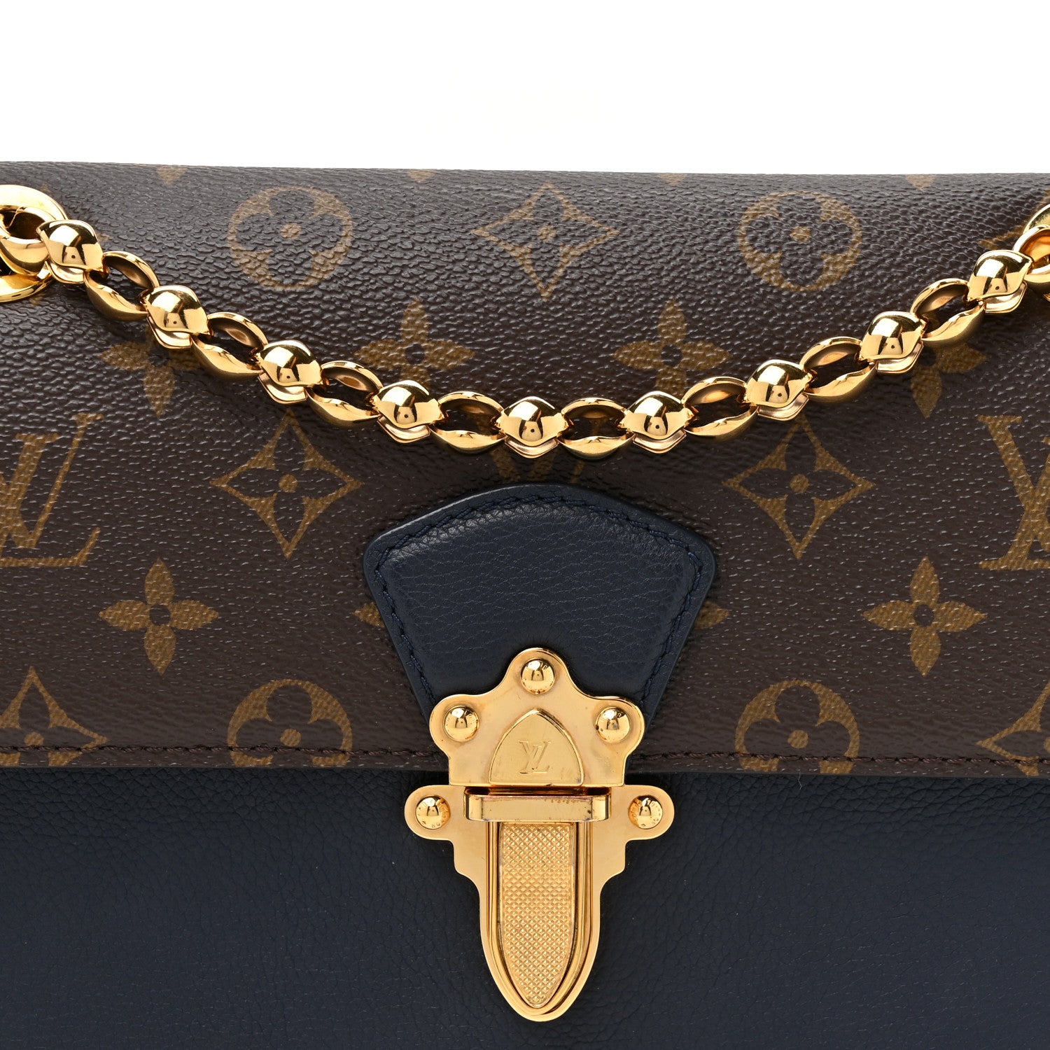 Louis Vuitton Monogram Victoire Blue Marine 8 of 10