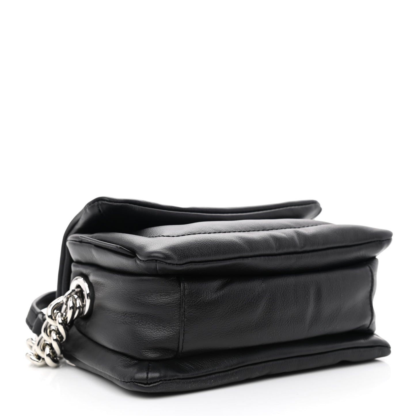 Calfskin The Pillow Bag Black