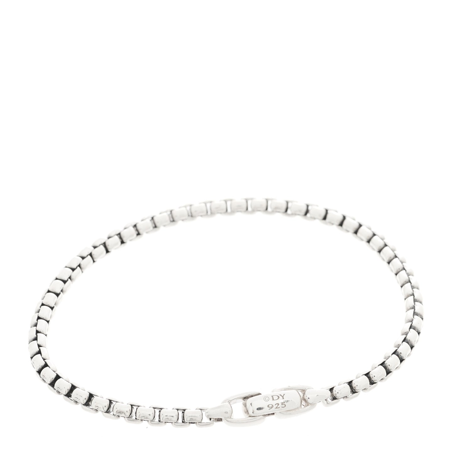 Sterling Silver 4mm Box Chain Bracelet