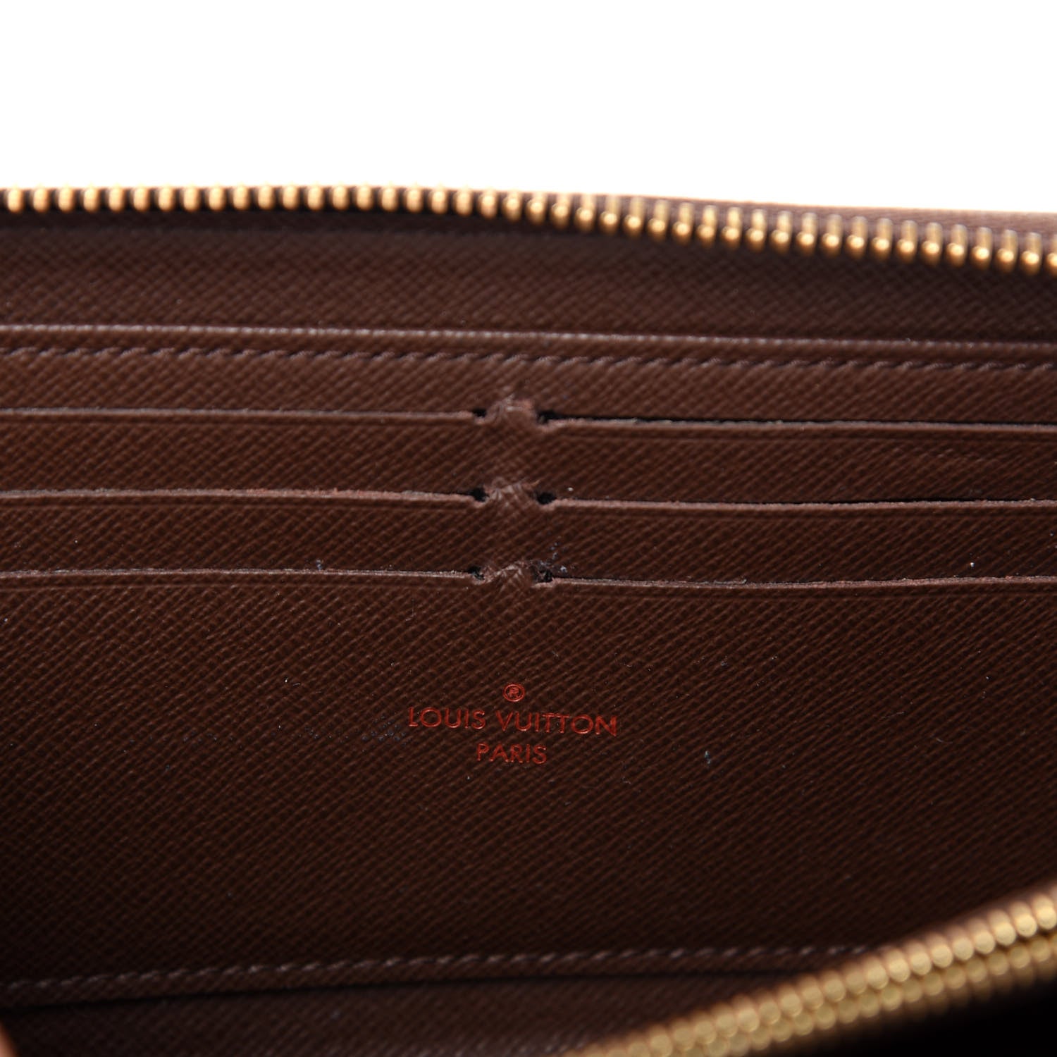 Louis Vuitton Damier Ebene Zippy Wallet 6 of 7