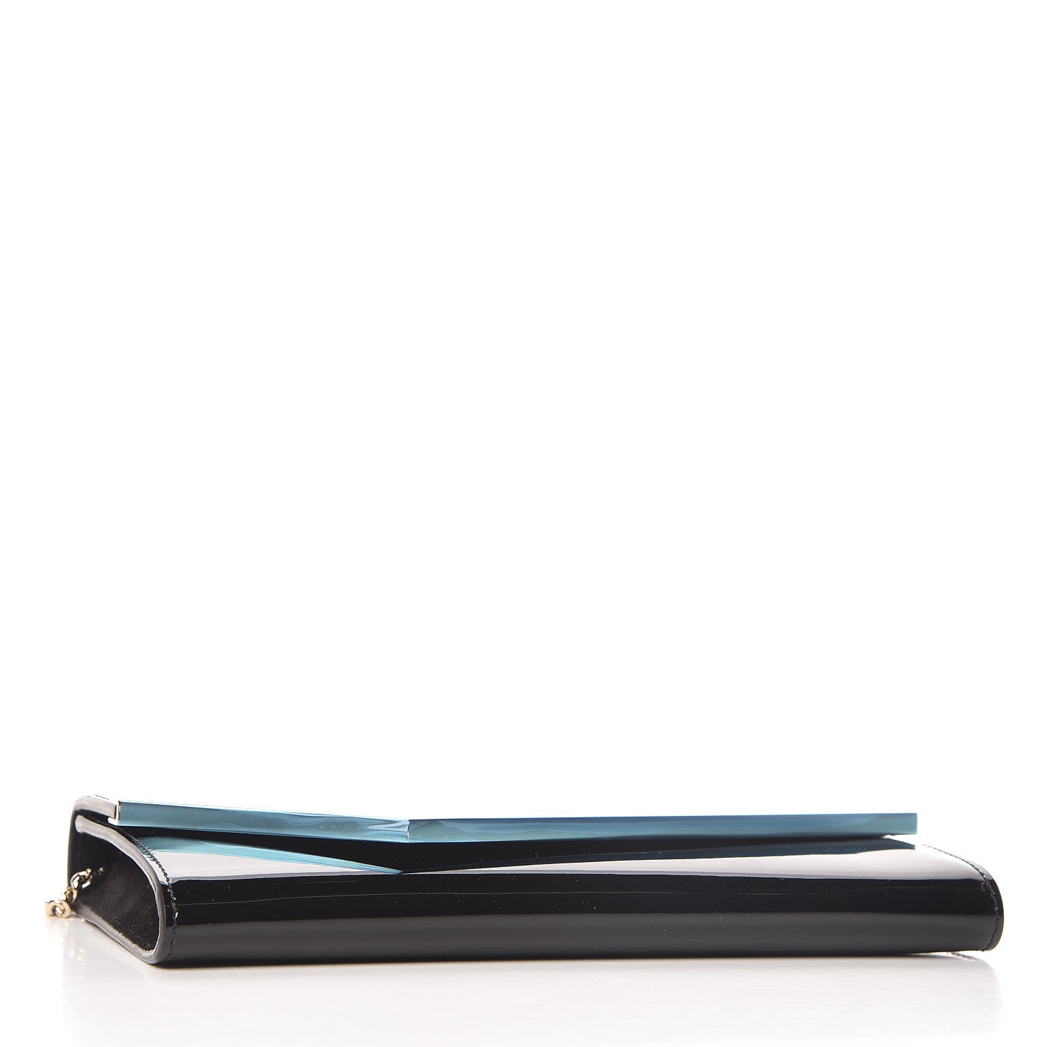 Jimmy Choo Patent Emmie Clutch Bag Black 4 of 10