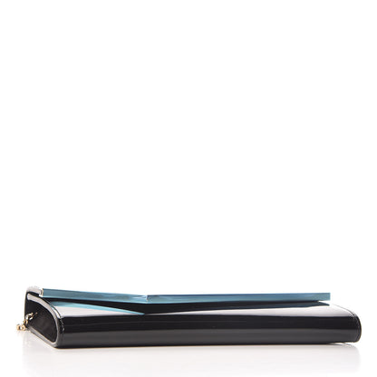 Jimmy Choo Patent Emmie Clutch Bag Black 4 of 10