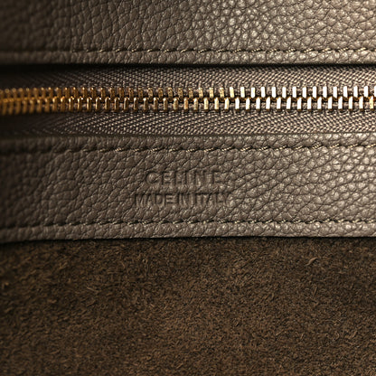 Celine Soft Grained Calfskin Small Belt Cabas Phantom Taupe 5 of 7