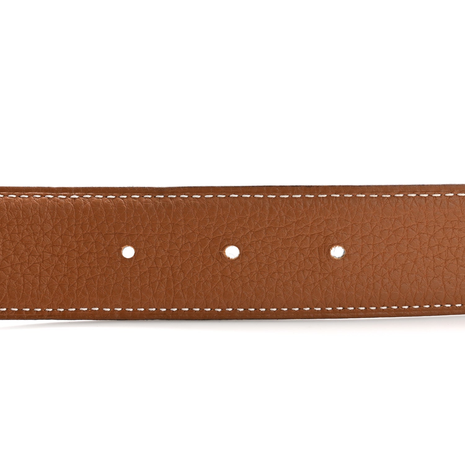 Hermes Box Togo 32mm H Belt 110 44 Black Gold 4 of 6