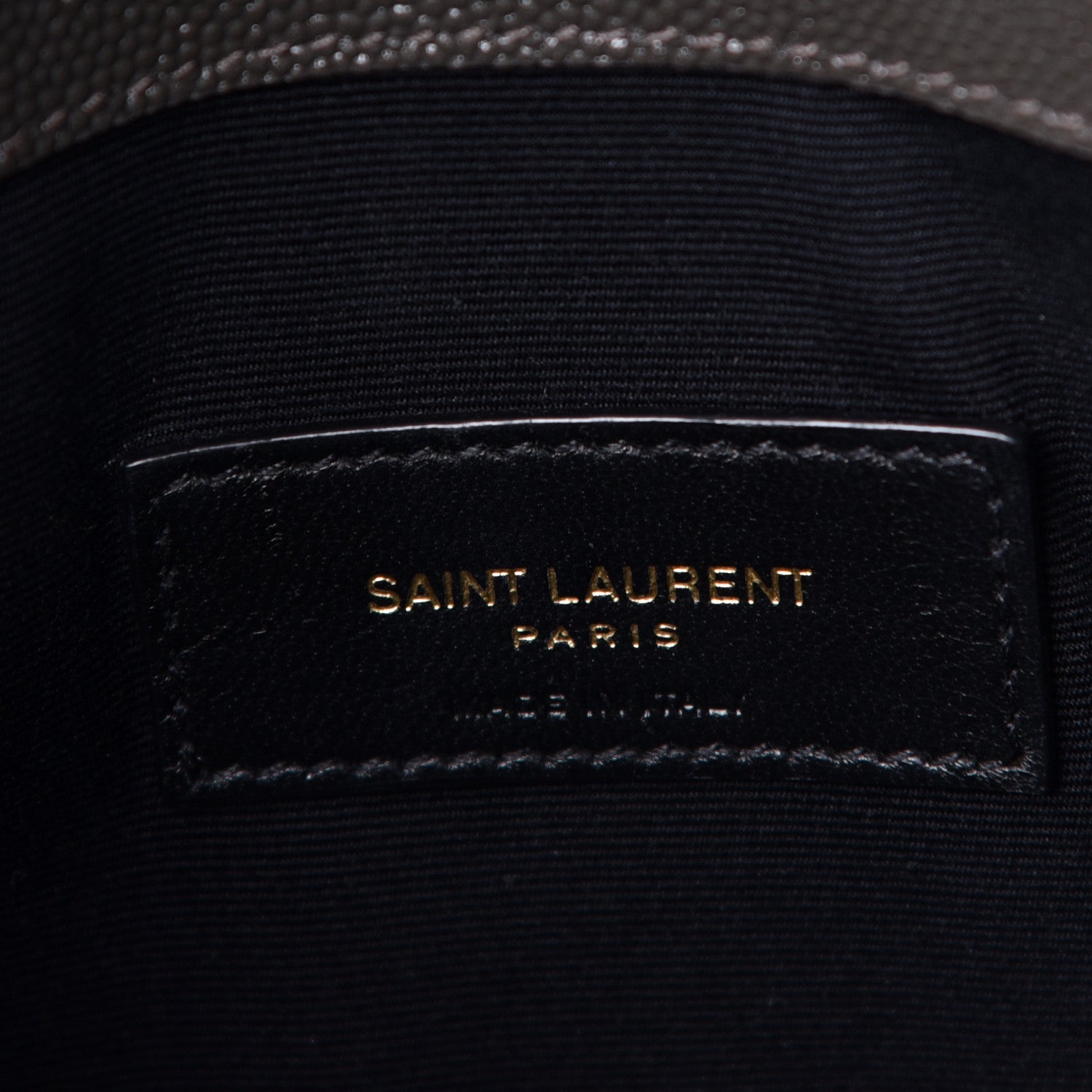 Saint Laurent Grain De Poudre Uptown Pouch Pebble 5 of 7