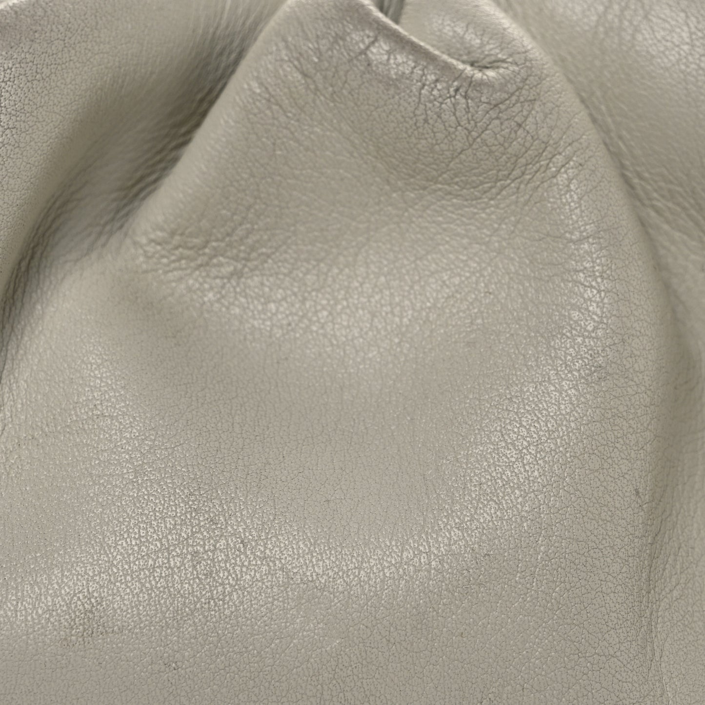 Butter Calfskin The Mini Pouch Chalk