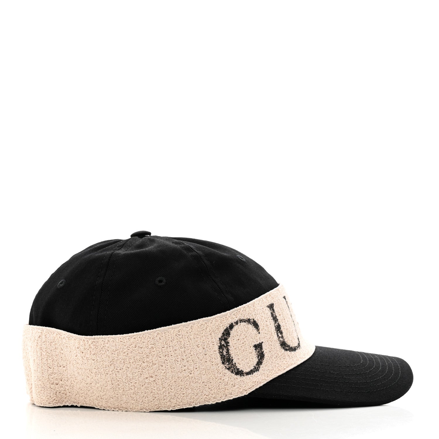 Gucci Gabardine Gucci Headband Baseball Hat M Black 4 of 9