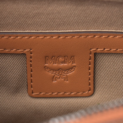 MCM Visetos Soft Berlin Multifunction Crossbody Cognac 7 of 9