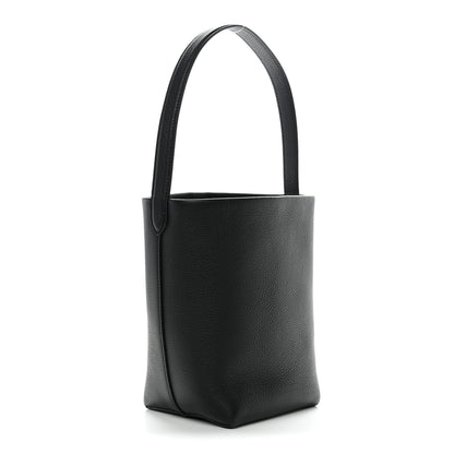 The Row Grained Calfskin Small N/S Park Tote Black 3 of 9