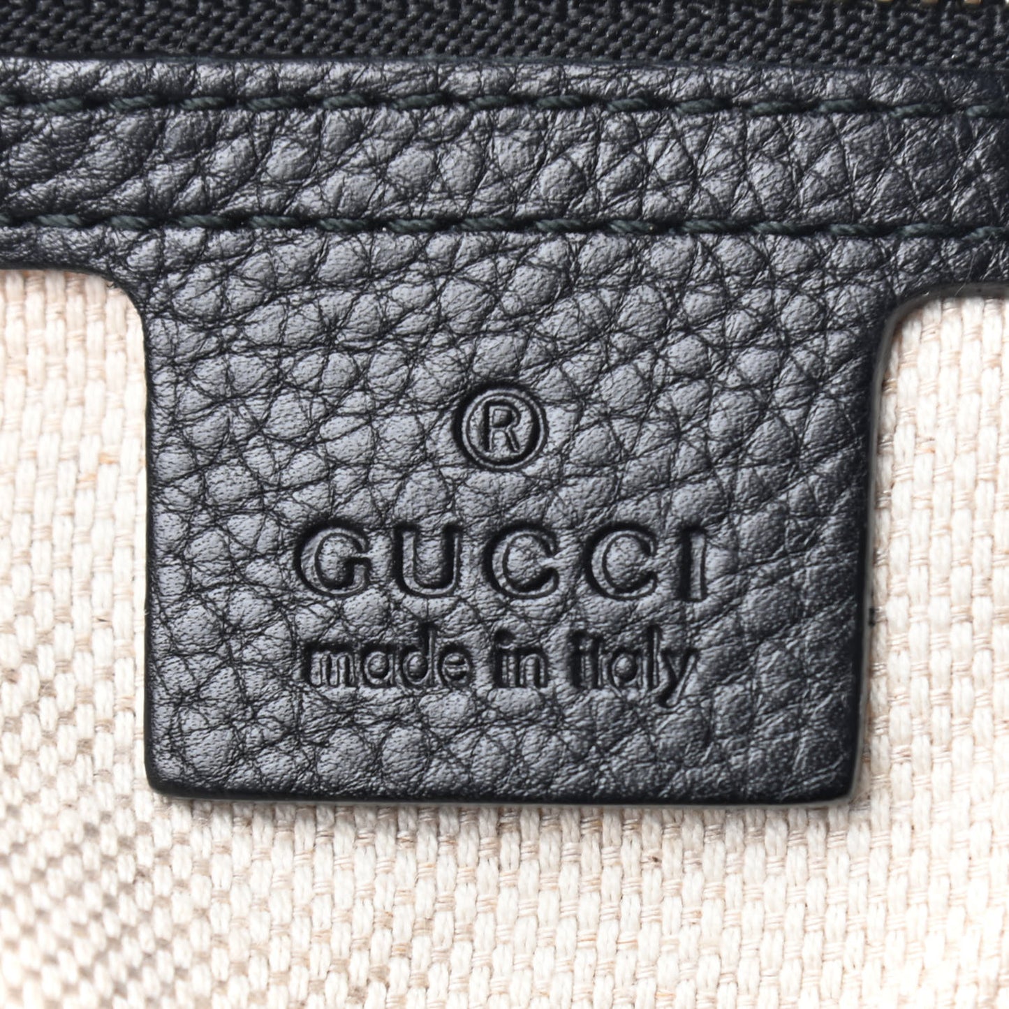 Pebbled Calfskin Medium Soho Chain Shoulder Bag Black