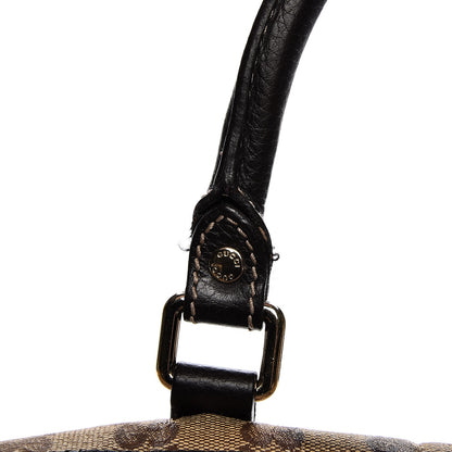 Gucci Crystal Monogram Medium Joy Boston Dark Brown 16 of 24