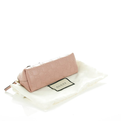 Gucci Guccissima Bow Cosmetic Case Light Pink 4 of 7