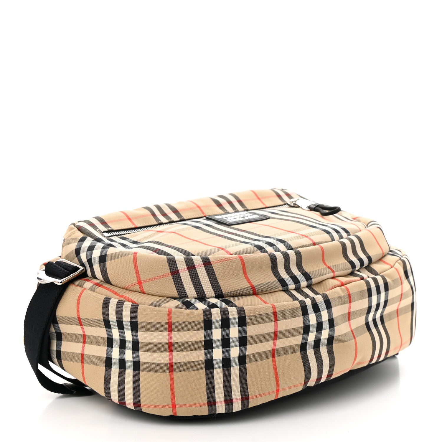 Burberry Cotton Vintage Check Large Cannon Bum Bag Archive Beige 4 of 9