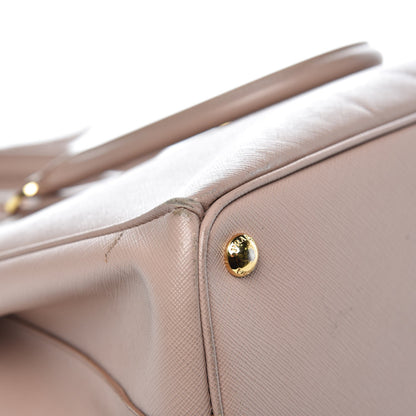 Prada Saffiano Medium Galleria Double Zip Tote Cammeo 16 of 17