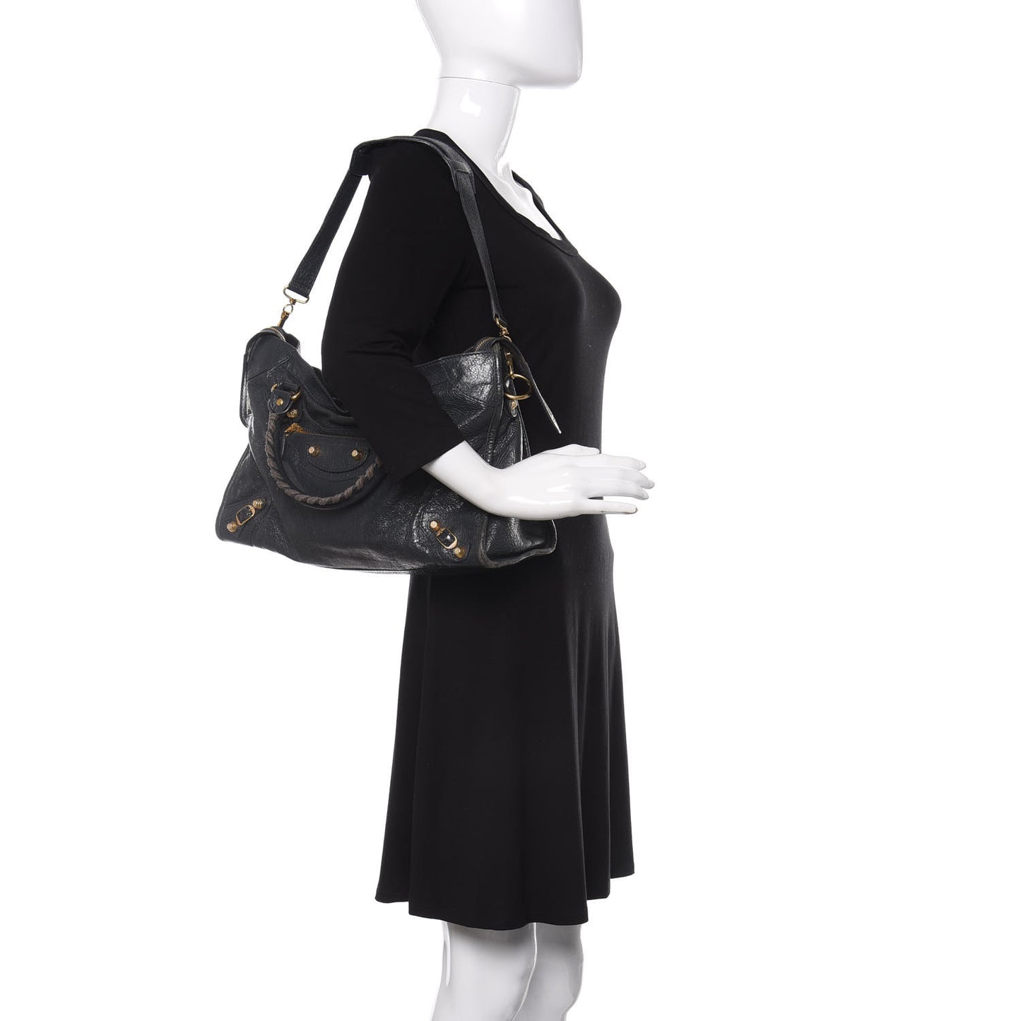 Agneau Giant 12 Gold Hardware City Anthracite