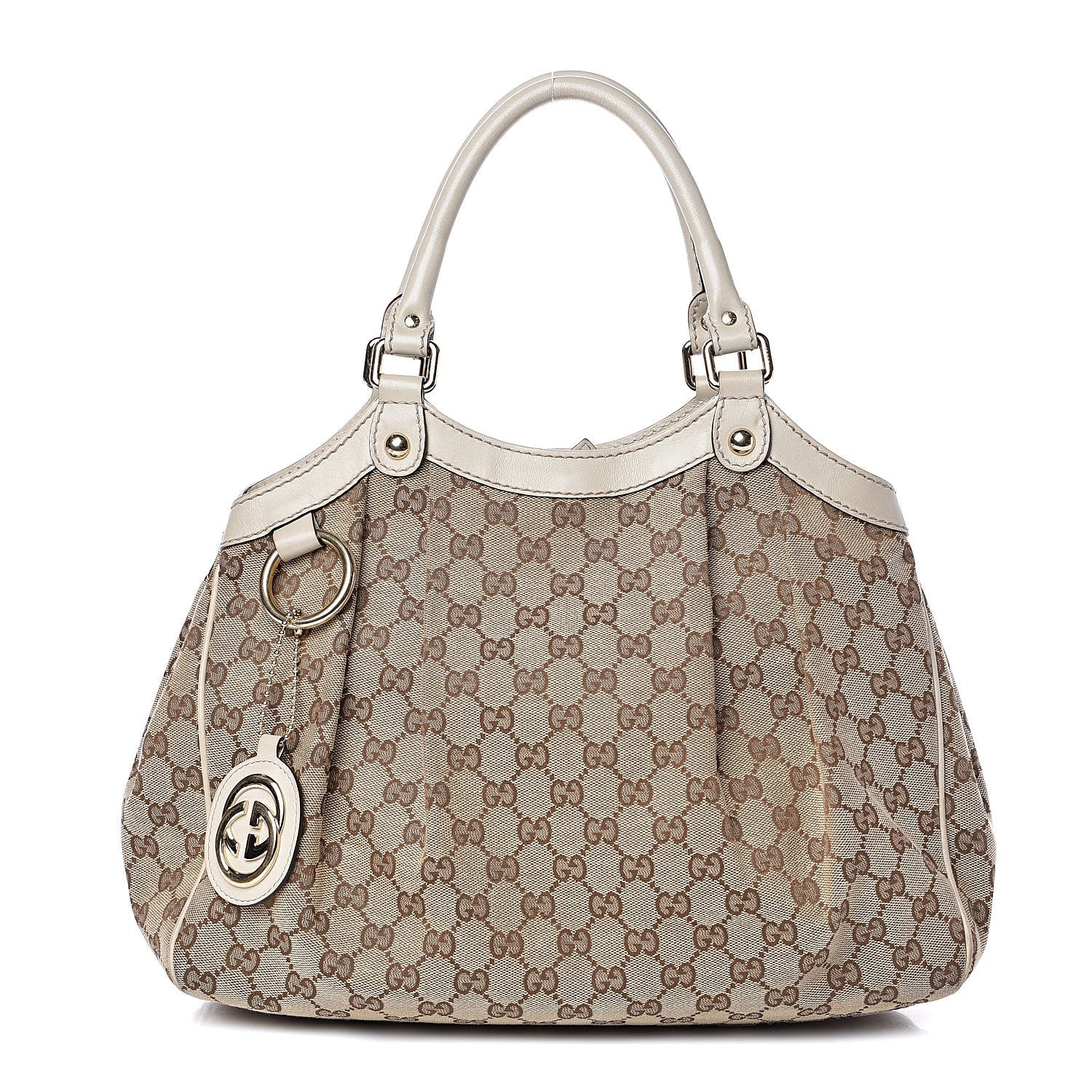 Gucci Monogram Medium Sukey Tote Off White 1 of 13