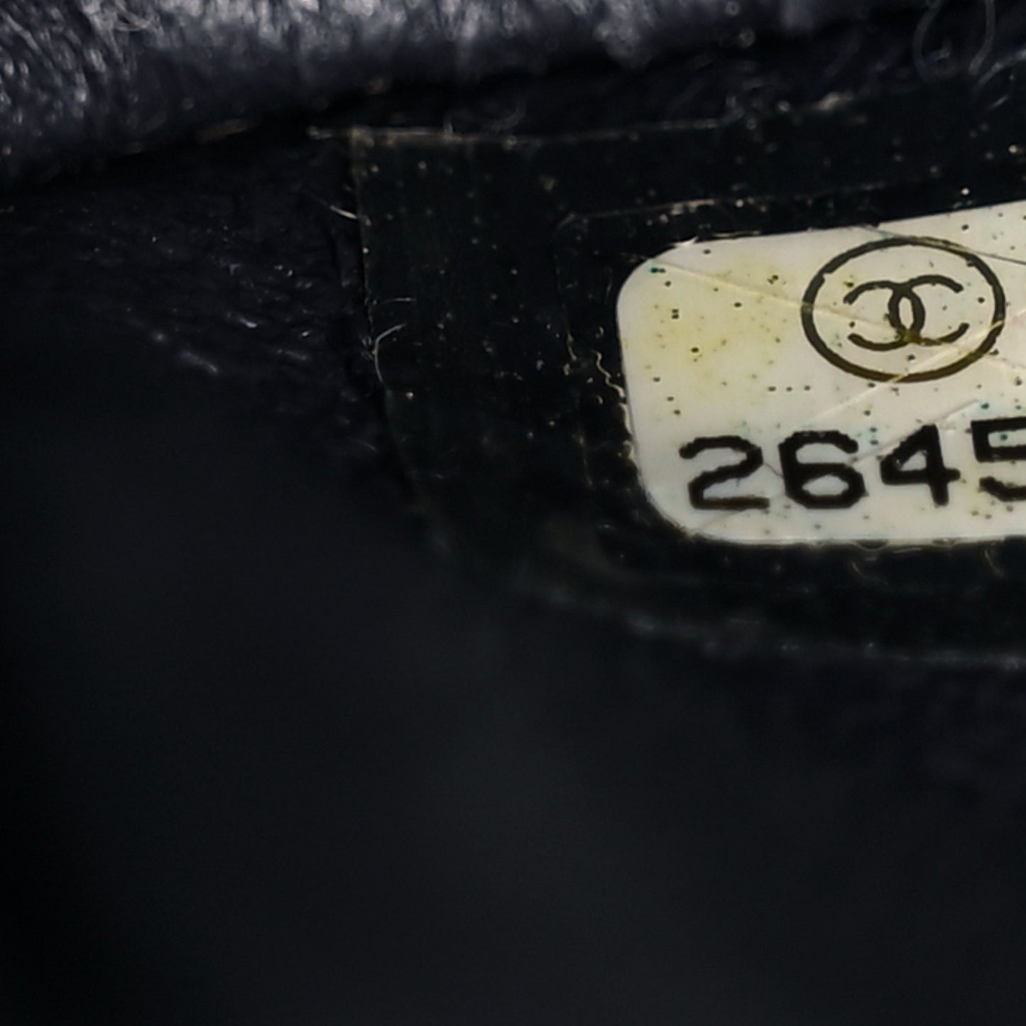 Tweed Medium Single Flap Navy Multicolor