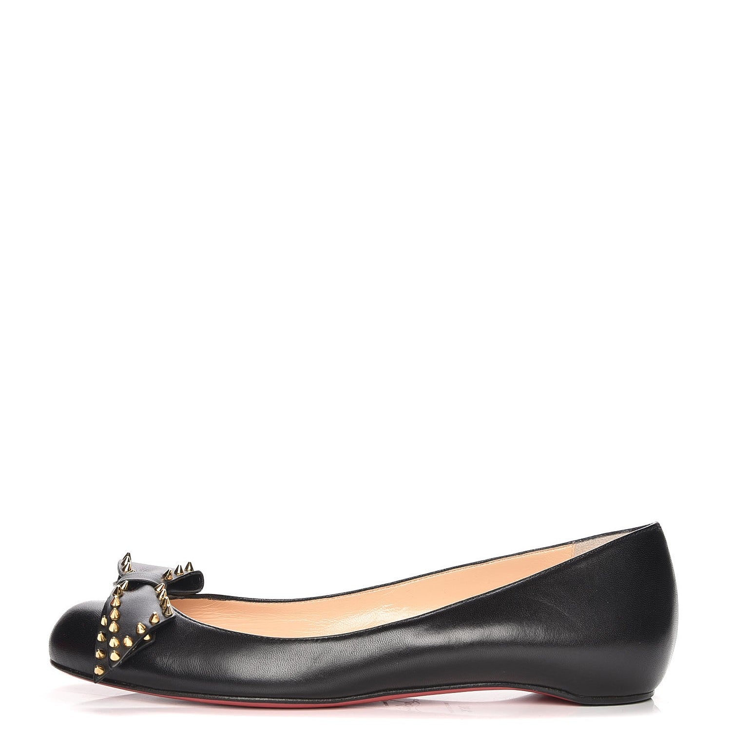 Christian Louboutin Nappa Ballalarina Flats 36.5 Black 1 of 7