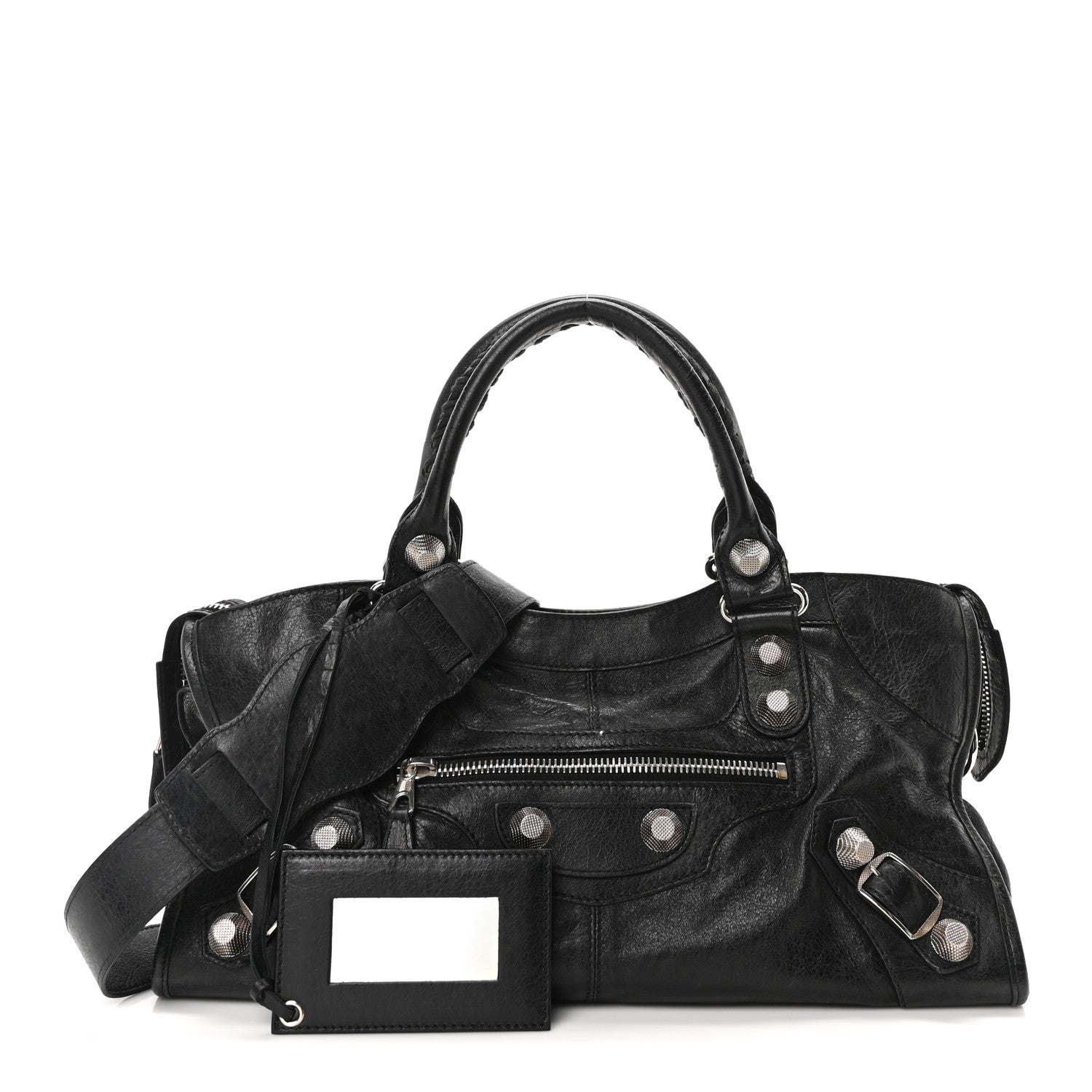 Balenciaga Agneau Giant 21 Silver Hardware Part Time Black 3 of 11