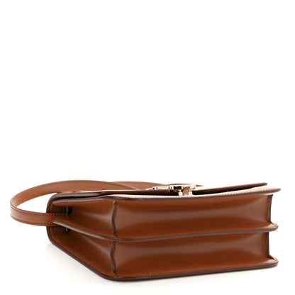 Burberry Calfskin Small TB Bag Malt Brown 4 of 10