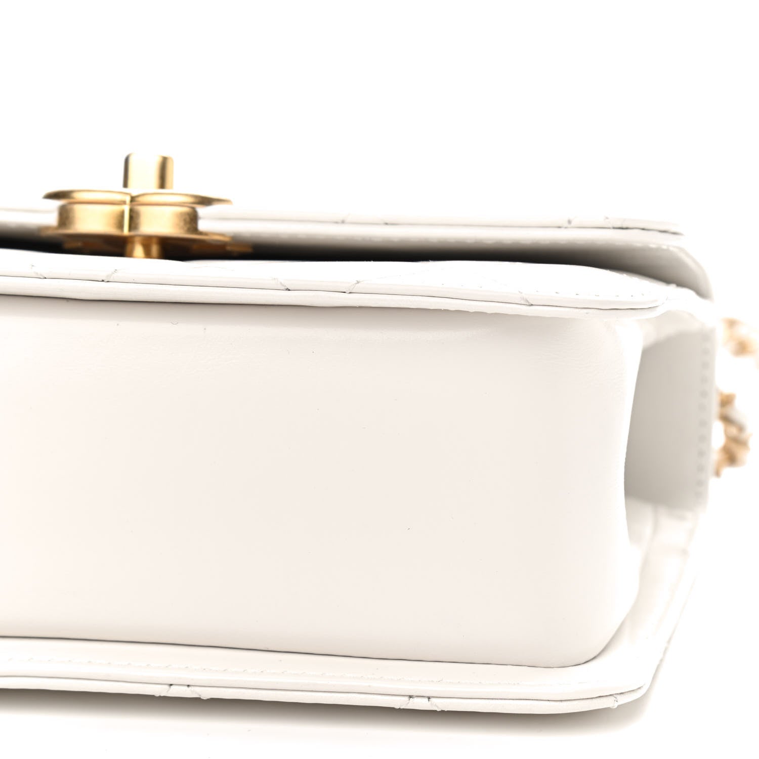 Chanel Calfskin Quilted Mini Perfect Fit Flap White 9 of 9