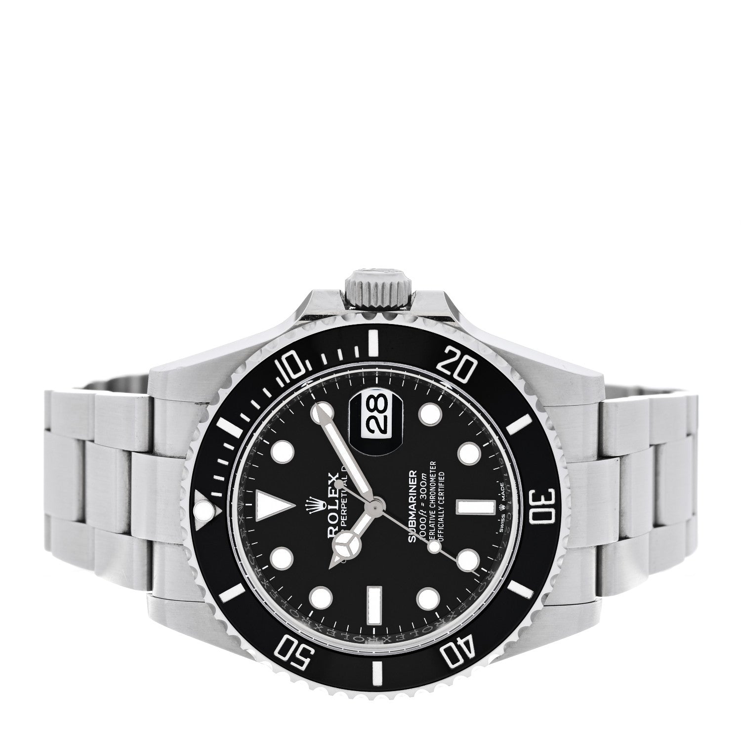 Rolex Stainless Steel 41mm Oyster Perpetual Submariner Date Watch Black 126610LN 2 of 5