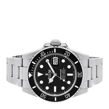 Rolex Stainless Steel 41mm Oyster Perpetual Submariner Date Watch Black 126610LN 2 of 5