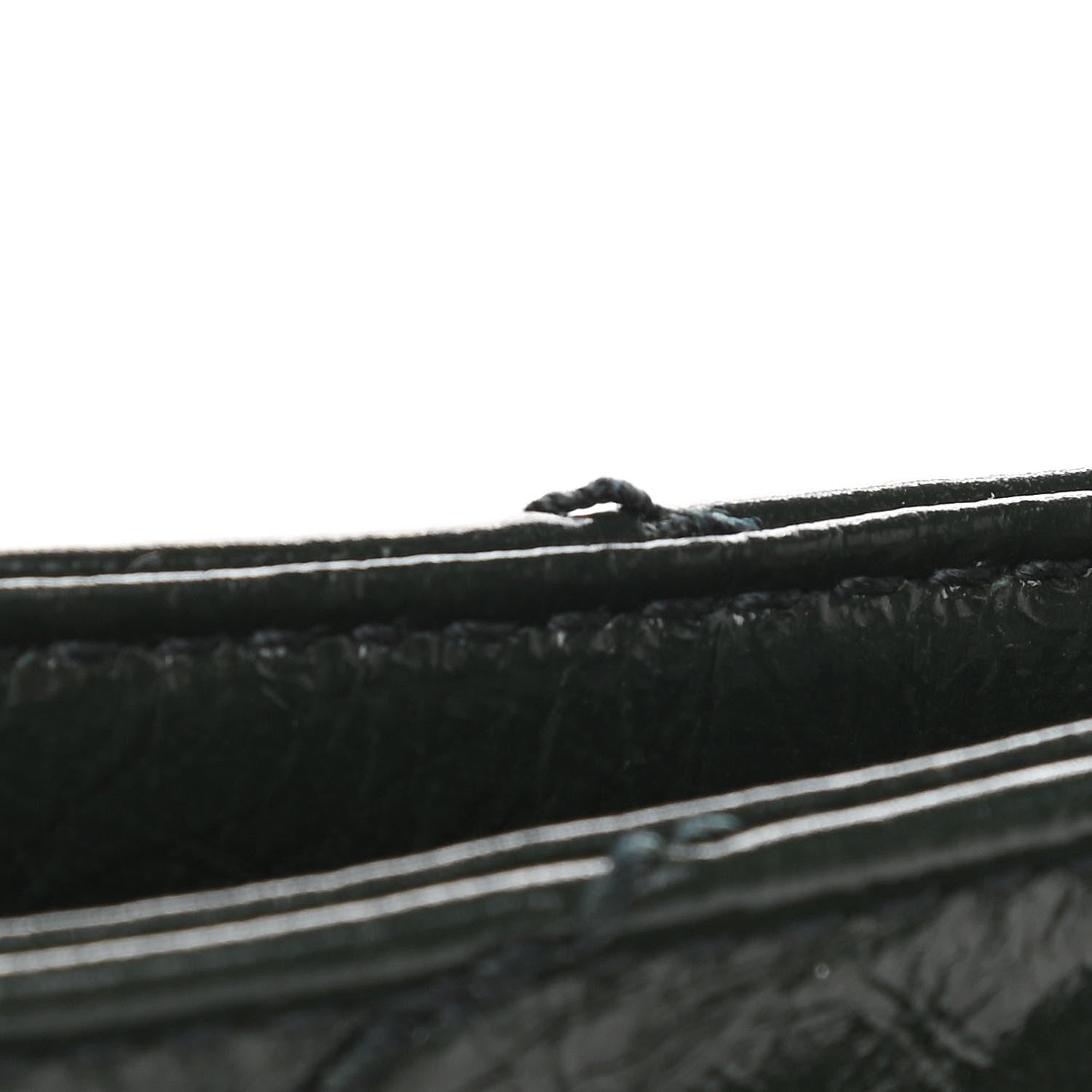 Saint Laurent Crinkled Calfskin Matelasse Monogram Medium Niki Shopper Tote New Vert 11 of 12