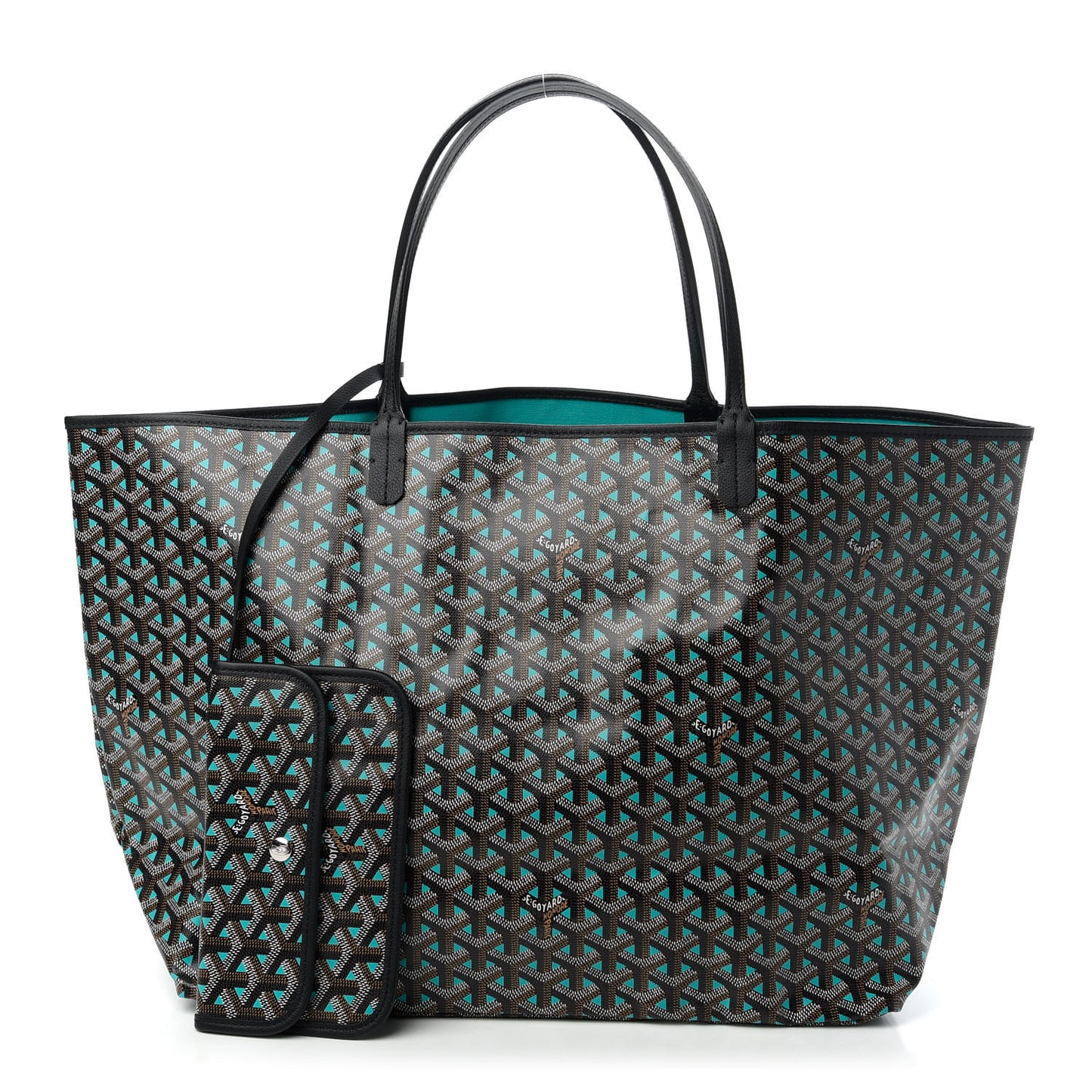 Goyardine Saint Louis Claire Voie GM Black Blue