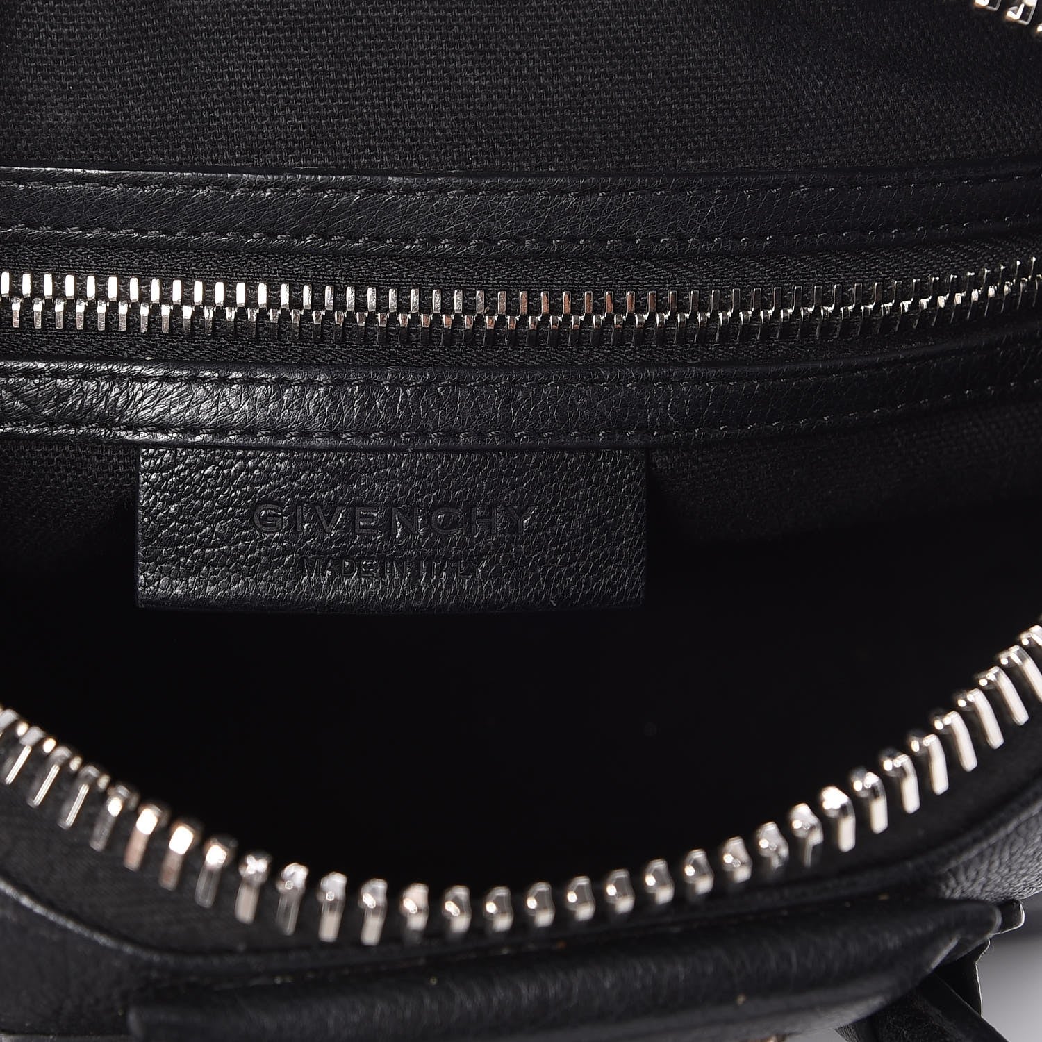 Givenchy Sugar Goatskin Mini Antigona Black 6 of 7