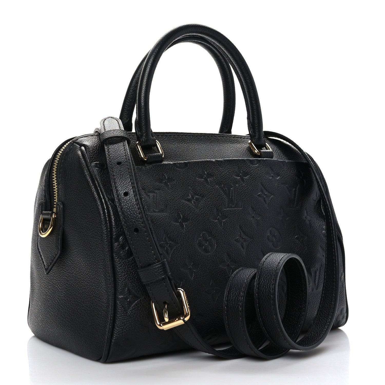 Louis Vuitton Empreinte Speedy Bandouliere 25 NM Black 3 of 10