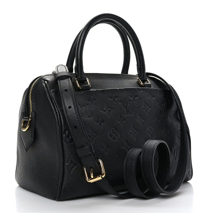Louis Vuitton Empreinte Speedy Bandouliere 25 NM Black 3 of 10