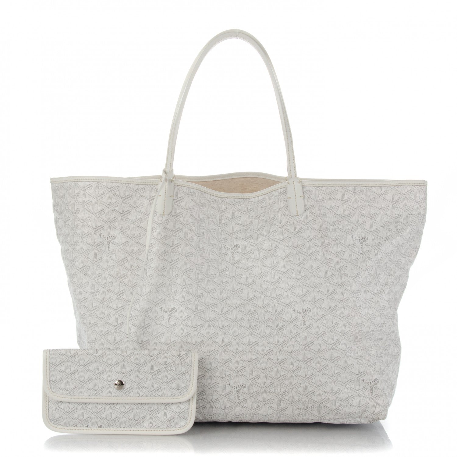 Goyard Goyardine Saint Louis GM White 1 of 7