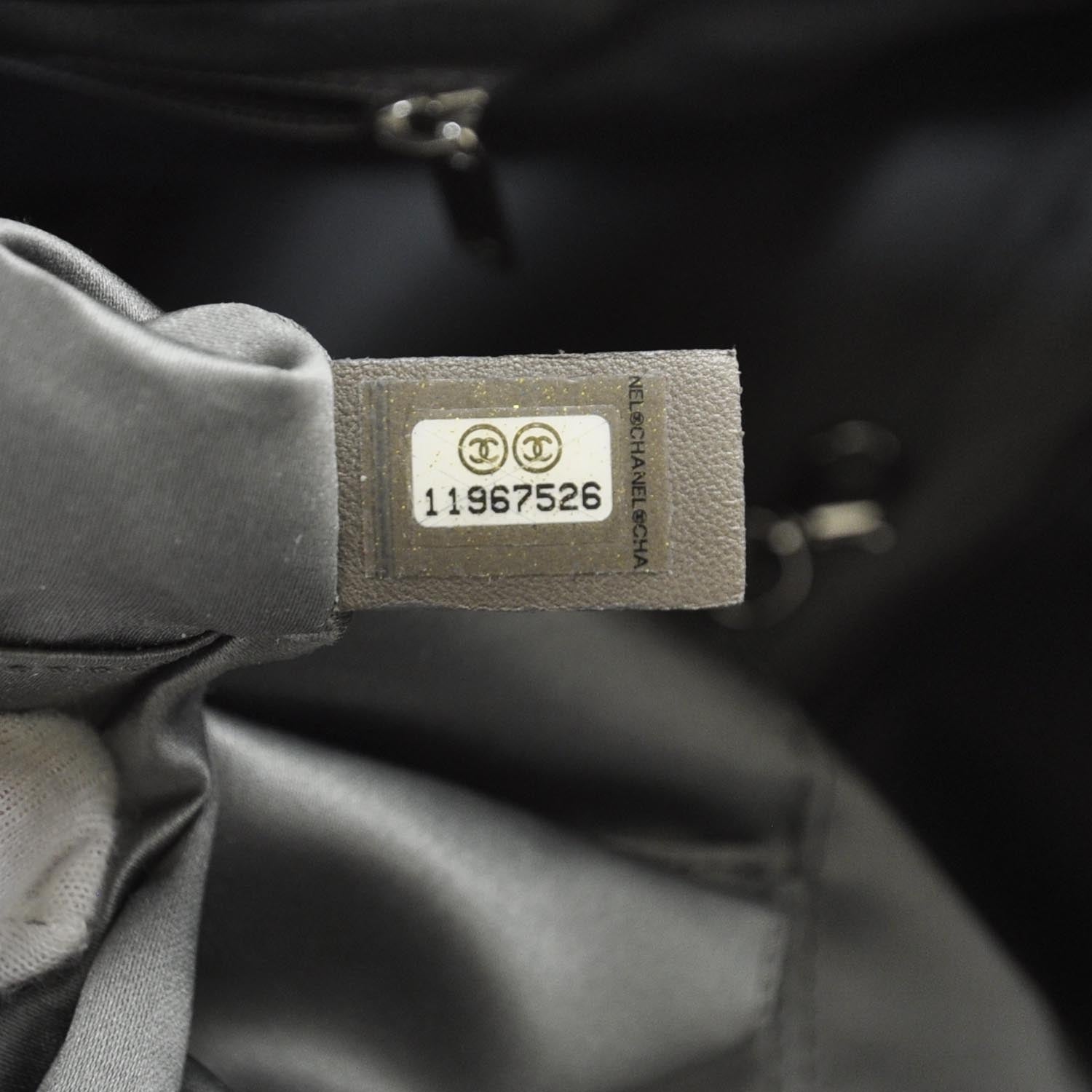 Chanel Leather Modern Chain Tote Black 8 of 9
