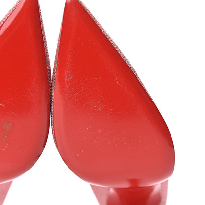 Christian Louboutin Glitter Tisse So Kate 120 Pumps 40.5 Poudre 10 of 12