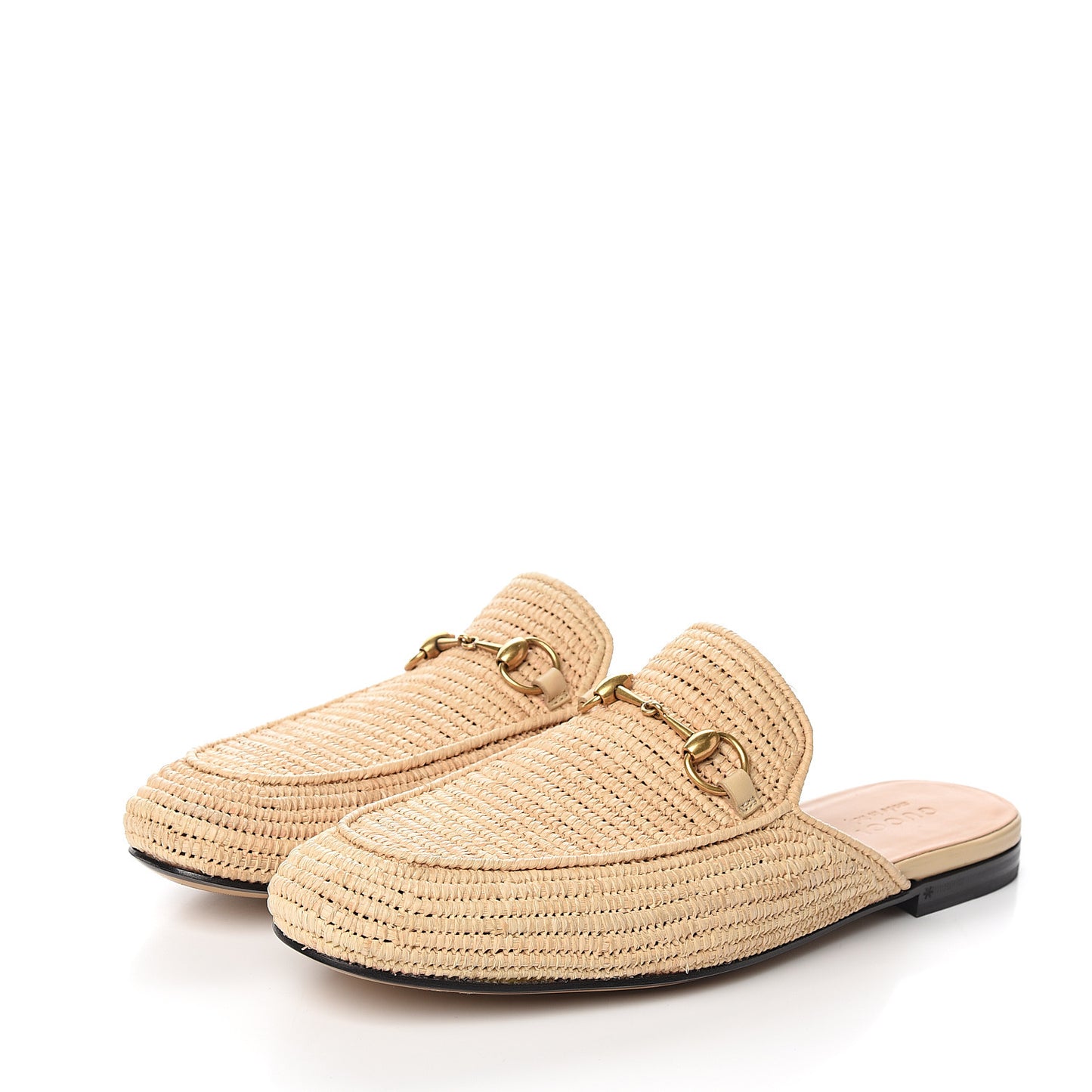 Raffia Mens Princetown Slippers 11 Naturale Sand Storm