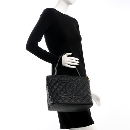 Chanel Caviar Quilted Jumbo Double Flap Blue 3 of 8