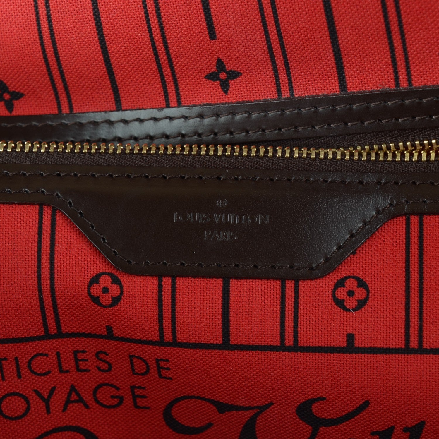 Louis Vuitton Damier Ebene Neverfull GM 6 of 8