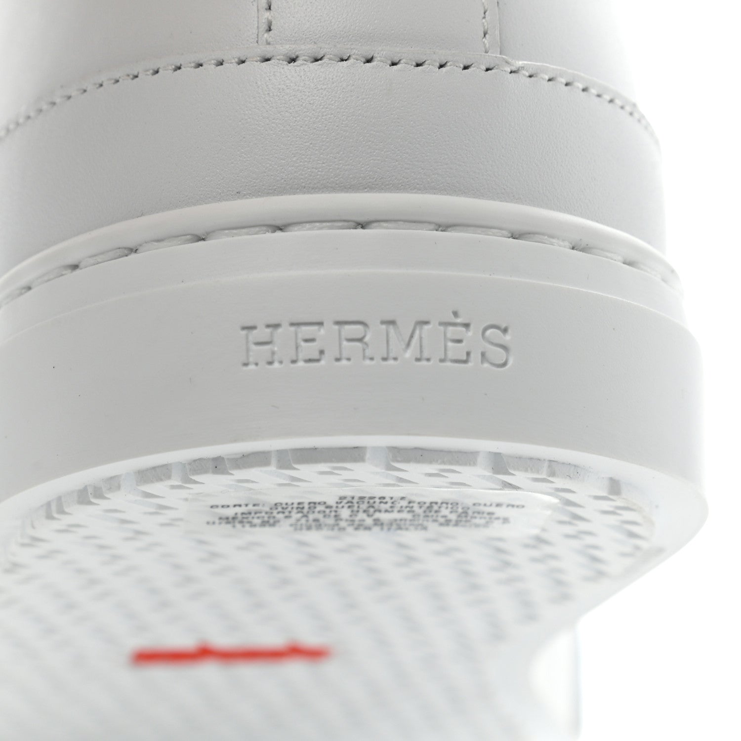 Hermes Calfskin Daydream Sneakers 38 White 7 of 11