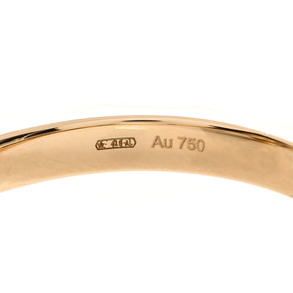 Gucci 18K Yellow Gold Diamond Aquamarine Le Marche Des Merveilles Feline Ring 57 8 3 of 3